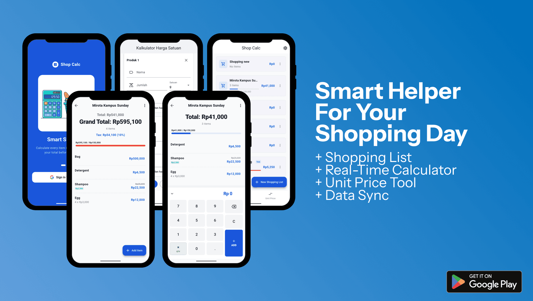 Shop Calc